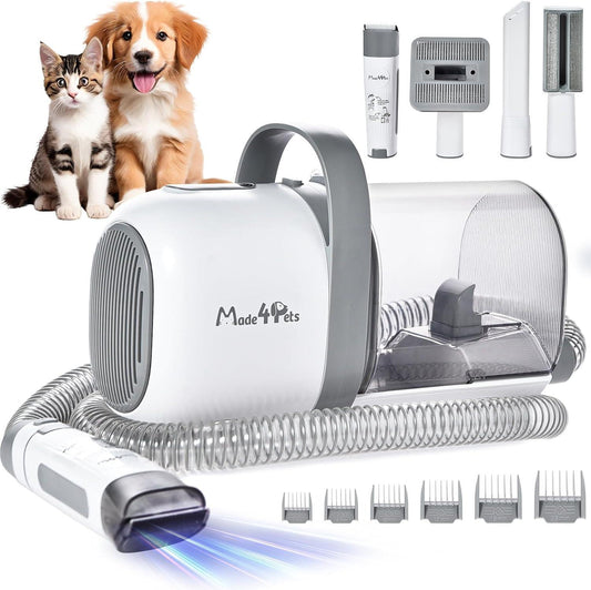 "Pet Grooming Vacuum - Quiet & Powerful Cleaning Kit")