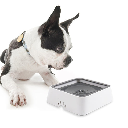 "Anti-Spill Pet Water Bowl - Smart Floating Design for Cats & Dogs"